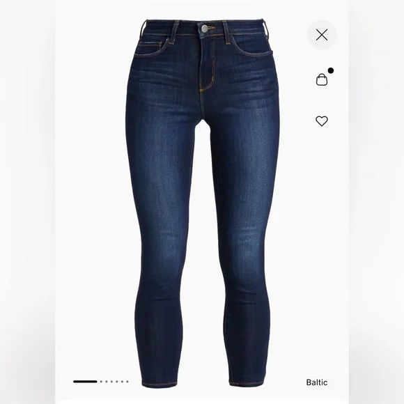 L'AGENCE Margot High-Rise Skinny Jeans 30 - Picture 1 of 9